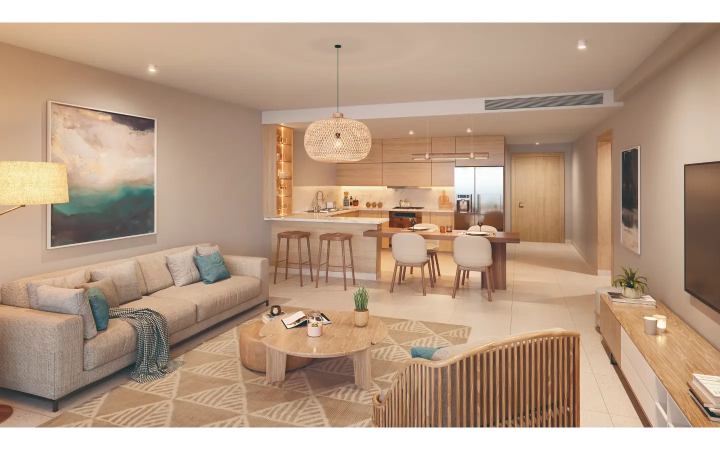 ID , Three Bedroom Duplex Apartment for Sale at Caicu, Cabeza de Toro ()