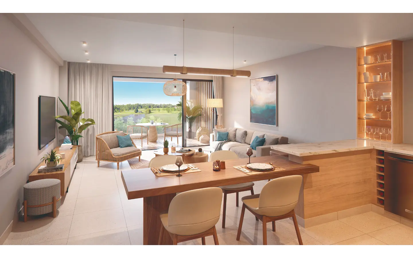 ID , Three Bedroom Duplex Apartment for Sale at Caicu, Cabeza de Toro ()