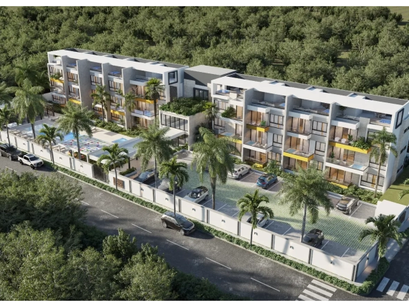 ID Two Bedroom Apartment with Garden Views for Sale at LM Residences, Punta Cana ()