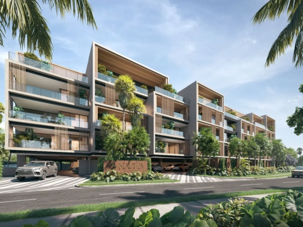 ID Modern One Bedroom Apartment with Studio for Sale at Naviva Residences, Downtown Punta Cana ()