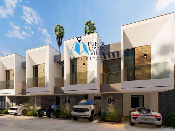 La Prima Bella Townhouse Stylish Two Bedroom Home for Sale in Bavaro, Punta Cana ()