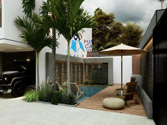 La Prima Bella Townhouse Stylish Two Bedroom Home for Sale in Bavaro, Punta Cana ()