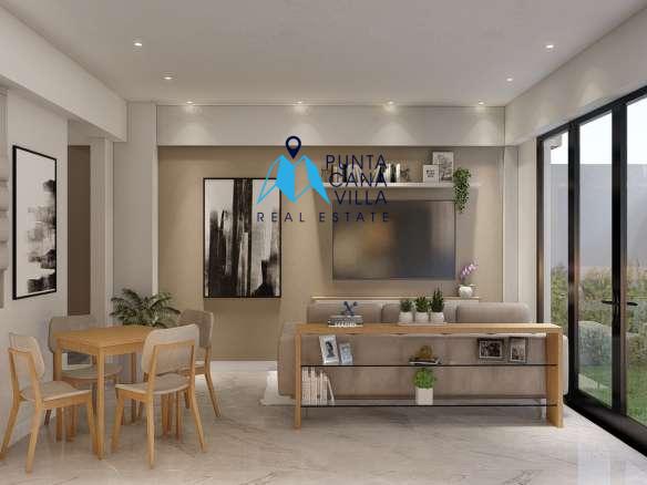 La Prima Bella Townhouse Stylish Two Bedroom Home for Sale in Bavaro, Punta Cana ()