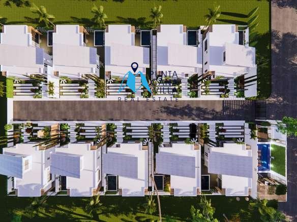 Modern Three Bedroom Villa for Sale at Aura Residences, Bavaro Punta Cana ()