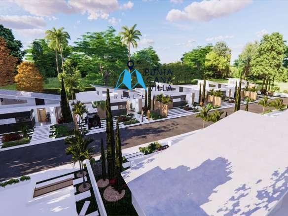 Modern Three Bedroom Villa for Sale at Aura Residences, Bavaro Punta Cana ()