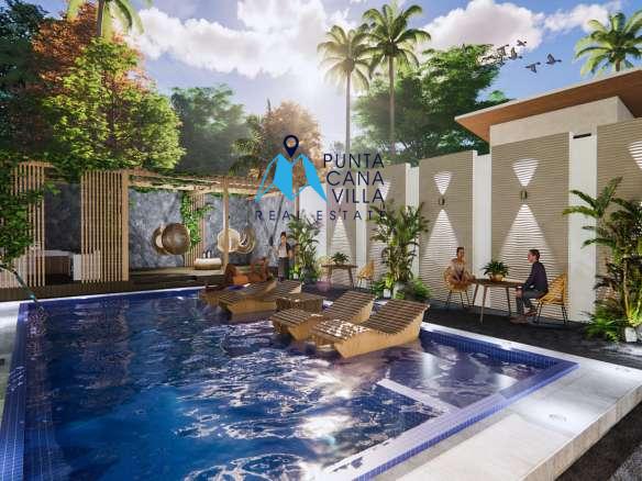 Modern Three Bedroom Villa for Sale at Aura Residences, Bavaro Punta Cana ()