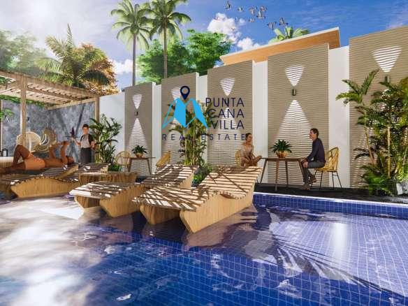 Modern Three Bedroom Villa for Sale at Aura Residences, Bavaro Punta Cana ()