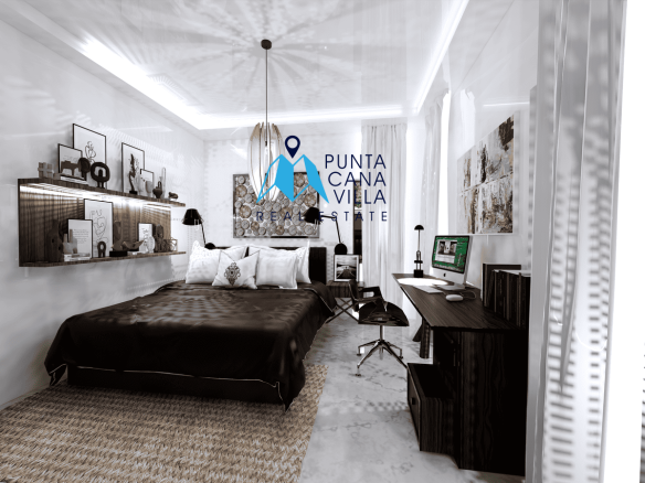 Modern Three Bedroom Villa for Sale at Aura Residences, Bavaro Punta Cana ()