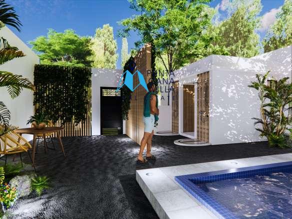 Modern Three Bedroom Villa for Sale at Aura Residences, Bavaro Punta Cana ()