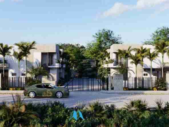 ID , Stylish Three Bedroom Villa with Balcony for Sale in Brisas de Punta Cana, Bávaro ()