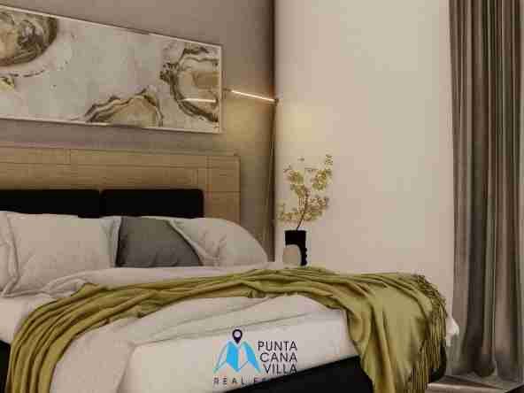 ID , Stylish Three Bedroom Villa with Balcony for Sale in Brisas de Punta Cana, Bávaro ()