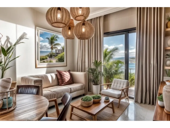 ID Stylish One Bedroom Penthouse for Sale in Jardines del Prado Phase Two, Punta Cana ()