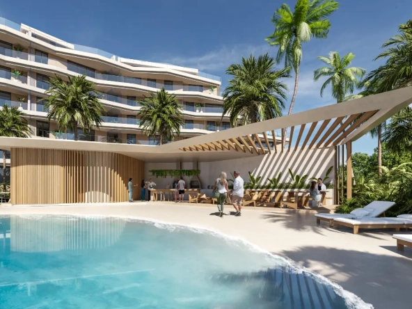 ID Three Bedroom Apartment with Jacuzzi for Sale at Crystal Garden, Las Iguanas, Cap Cana ()