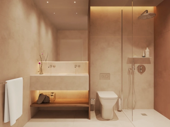 ID Three Bedroom Apartment with Jacuzzi for Sale at Crystal Garden, Las Iguanas, Cap Cana ()