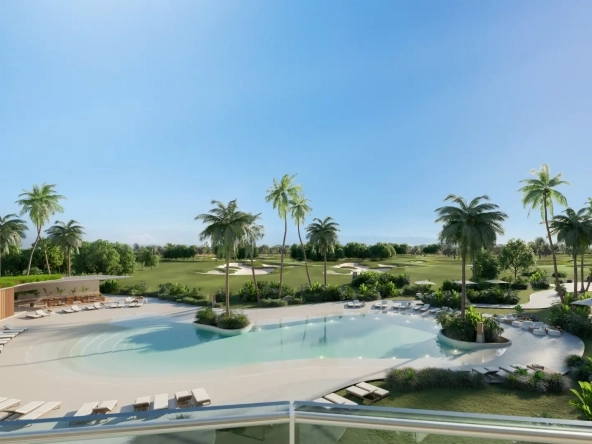 ID Two Bedroom Apartment with Golf View for Sale at Crystal Garden, Las Iguanas – Cap Cana ()