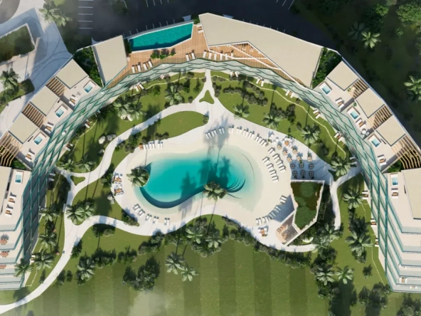 ID Two Bedroom Apartment with Golf View for Sale at Crystal Garden, Las Iguanas – Cap Cana ()