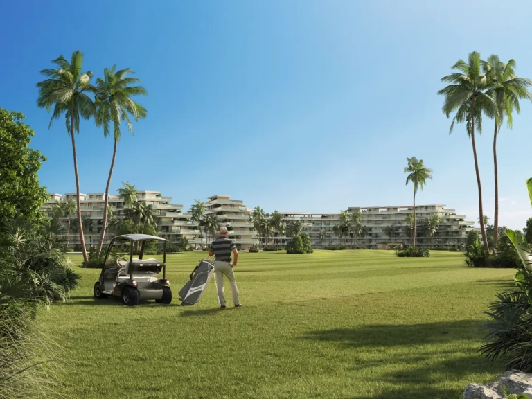 ID Two Bedroom Apartment with Golf View for Sale at Crystal Garden, Las Iguanas – Cap Cana ()