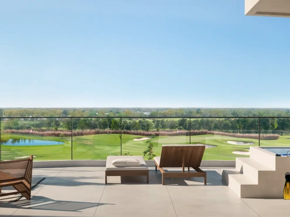 ID Two Bedroom Apartment with Golf View for Sale at Crystal Garden, Las Iguanas – Cap Cana ()