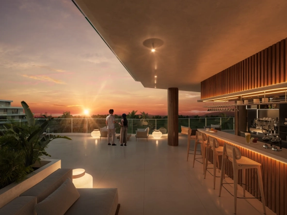 ID Two Bedroom Apartment with Golf View for Sale at Crystal Garden, Las Iguanas – Cap Cana ()