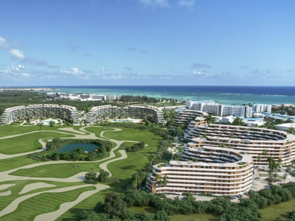 ID Two Bedroom Apartment with Golf View for Sale at Crystal Garden, Las Iguanas – Cap Cana ()