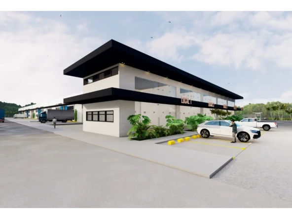 ID Warehouse for Sale in Punta Cana’s Axel Park – Prime Commercial Opportunity ()