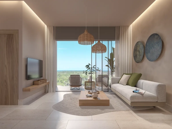 ID Solea Tower at Zabela Beach, Macao Garden View One Bedroom Condo for Sale in Punta Cana ()
