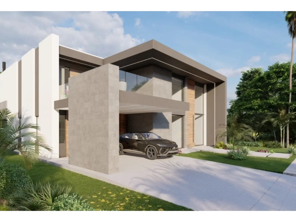 ID Villa Akira – Elegant Four Bedroom Villa with Terrace for Sale in Punta Cana Village ()