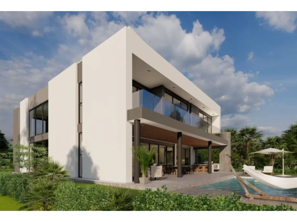 ID Villa Akira – Elegant Four Bedroom Villa with Terrace for Sale in Punta Cana Village ()