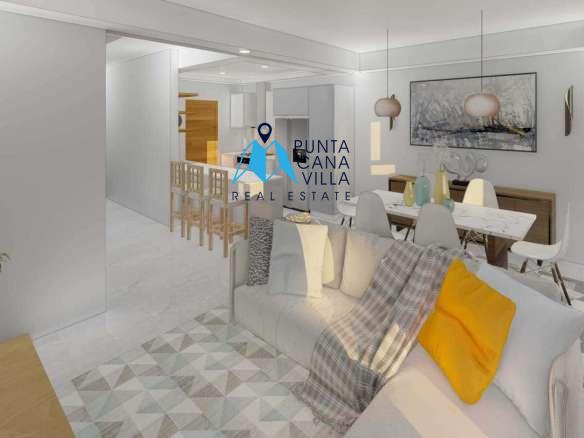 Modern Three Bedroom Townhouse for Sale in Pedro Mir Residences, Bavaro ()