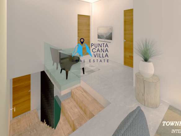 Modern Three Bedroom Townhouse for Sale in Pedro Mir Residences, Bavaro ()