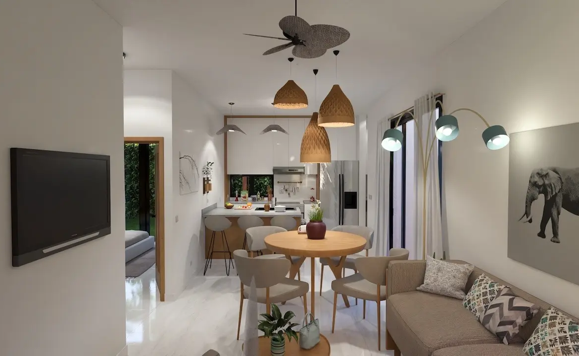 ID B, Cozy Two Bedroom Villa for Sale in Alta Vista, Punta Cana – Villa Sole Mio with Outdoor Amenities ()