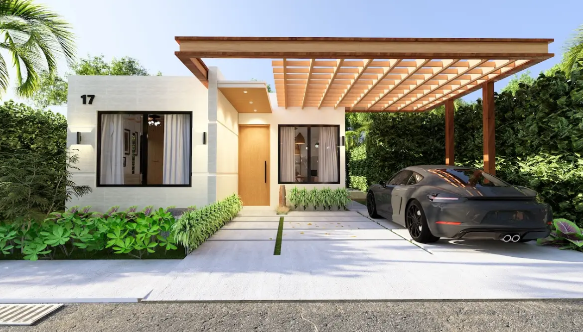 ID B, Cozy Two Bedroom Villa for Sale in Alta Vista, Punta Cana – Villa Sole Mio with Outdoor Amenities ()