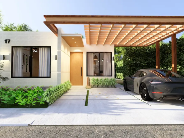 ID B, Cozy Two Bedroom Villa for Sale in Alta Vista, Punta Cana – Villa Sole Mio with Outdoor Amenities ()