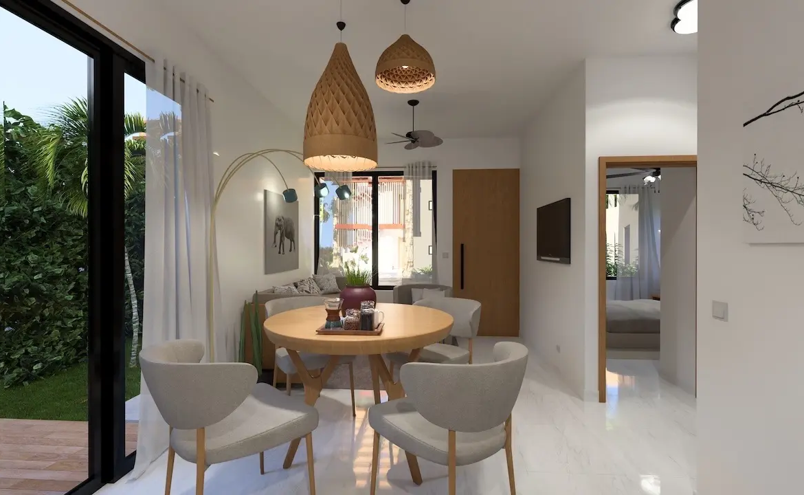 ID B, Cozy Two Bedroom Villa for Sale in Alta Vista, Punta Cana – Villa Sole Mio with Outdoor Amenities ()