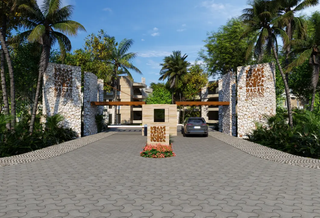 ID , Macao Gardens ‑Bedroom Condo — Gated Macao Beach, Punta Cana ()