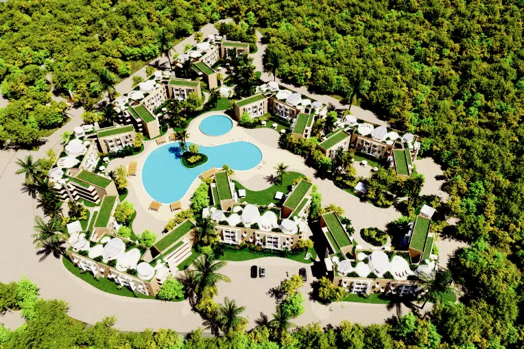 ID , Macao Gardens ‑Bedroom Condo — Gated Macao Beach, Punta Cana ()
