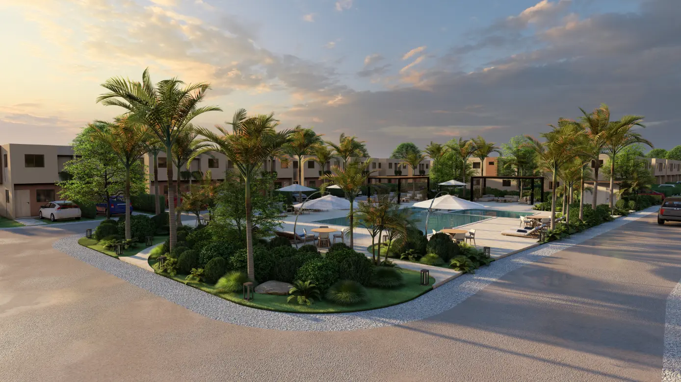 ID , Punta Cana Macao Villa for Sale Two Bedroom Home at Solvamar Beach Residences ()