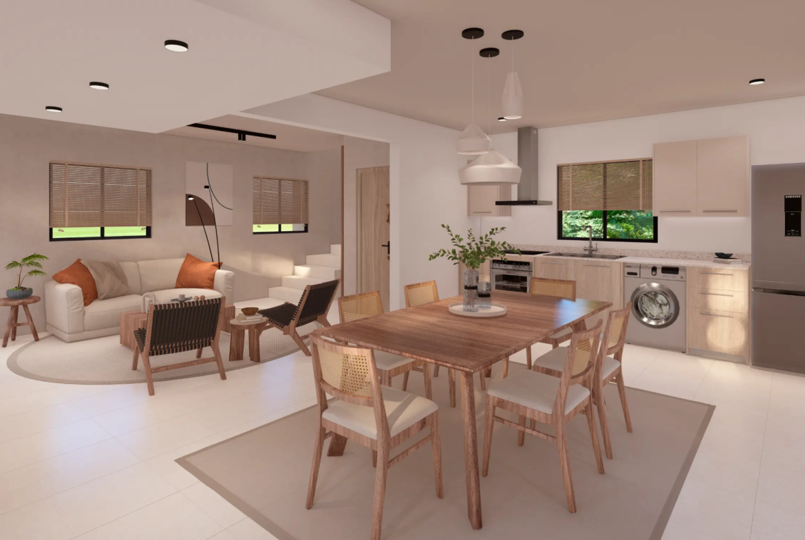 ID , Punta Cana Macao Villa for Sale Two Bedroom Home at Solvamar Beach Residences ()