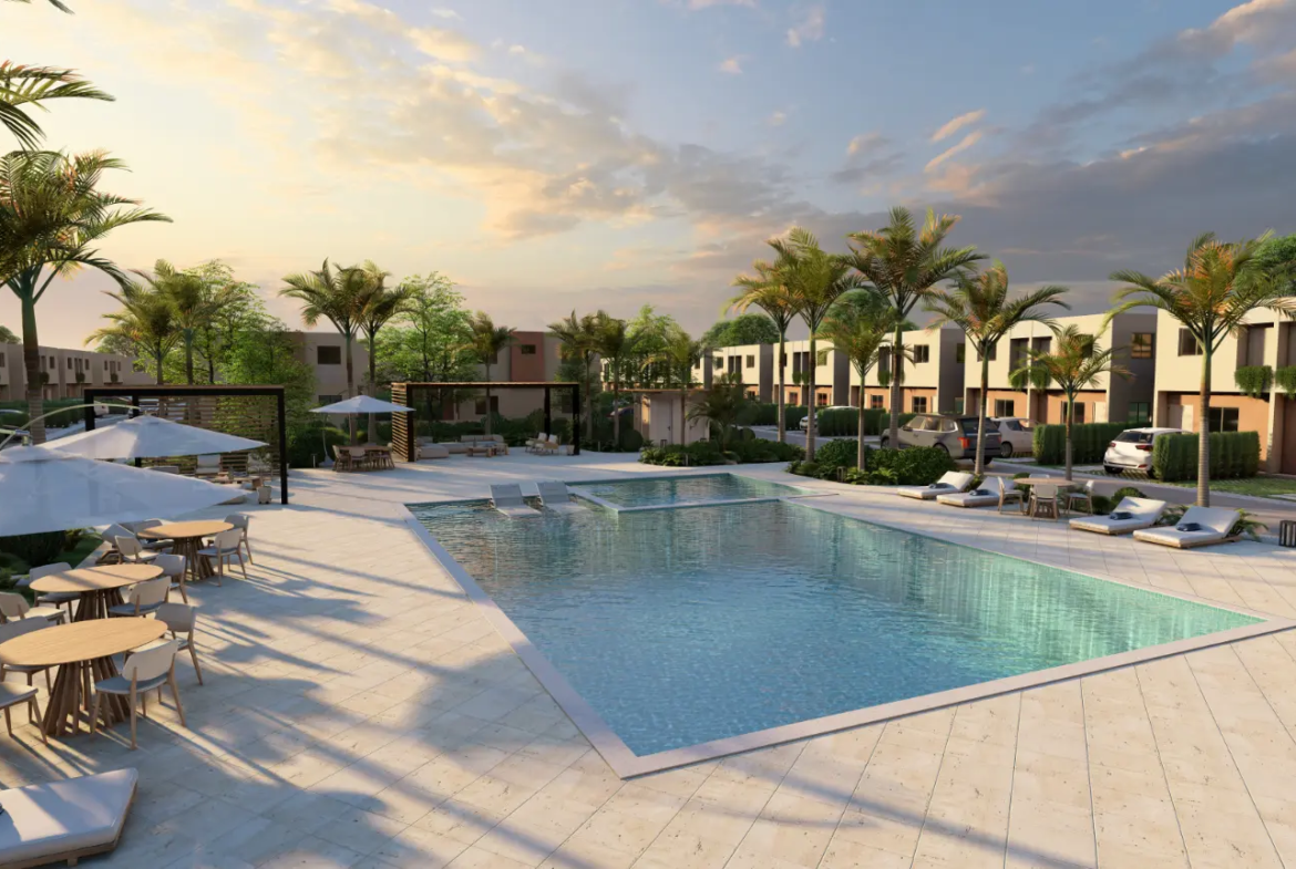 ID , Punta Cana Macao Villa for Sale Two Bedroom Home at Solvamar Beach Residences ()