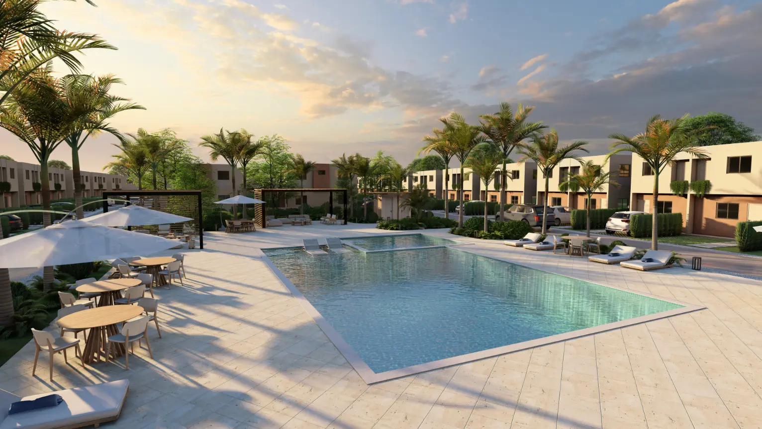 ID , Punta Cana Macao Villa for Sale Two Bedroom Home at Solvamar Beach Residences ()