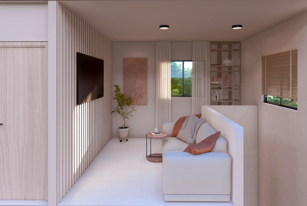 ID , Punta Cana Macao Villa for Sale Two Bedroom Home at Solvamar Beach Residences ()