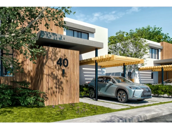 ID Three Bedroom Villa for Sale in Punta Cana – Palmarena Residences with Lush Green Spaces ()