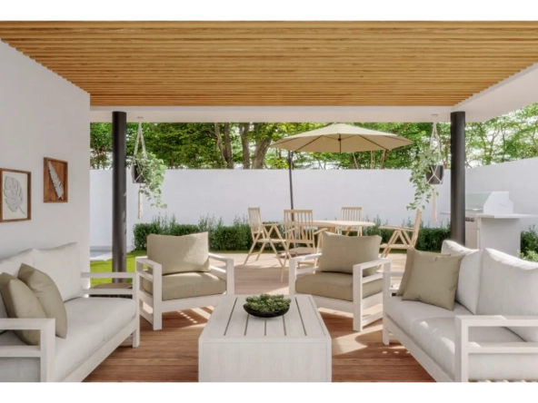 ID Three Bedroom Villa for Sale in Punta Cana – Palmarena Residences with Lush Green Spaces ()