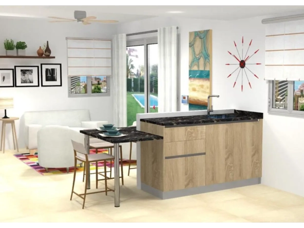 ID One Bedroom Condo for Sale in Serena Village Punta Cana with Pool Access ()