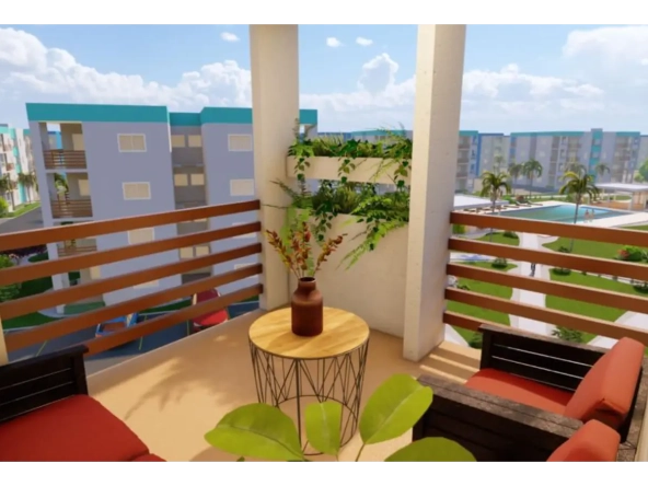 ID One Bedroom Condo for Sale in Serena Village Punta Cana with Pool Access ()