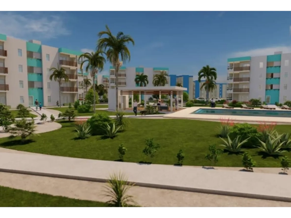 ID One Bedroom Condo for Sale in Serena Village Punta Cana with Pool Access ()