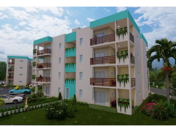 ID One Bedroom Condo for Sale in Serena Village Punta Cana with Pool Access ()