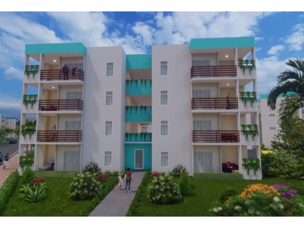 ID One Bedroom Condo for Sale in Serena Village Punta Cana with Pool Access ()