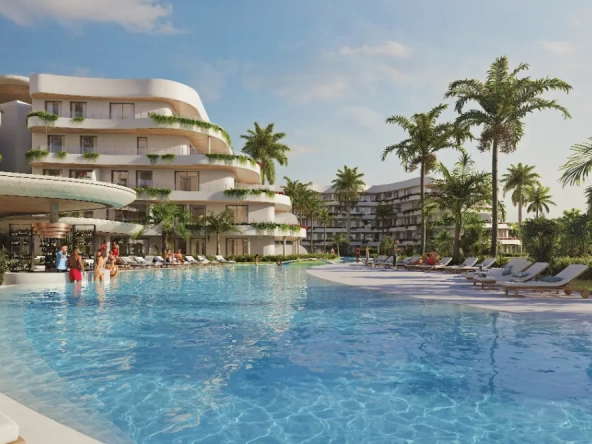 ID Stylish Sun Garden Apartment – Bedroom Home for Sale in Coral Golf Resort, Punta Cana ()