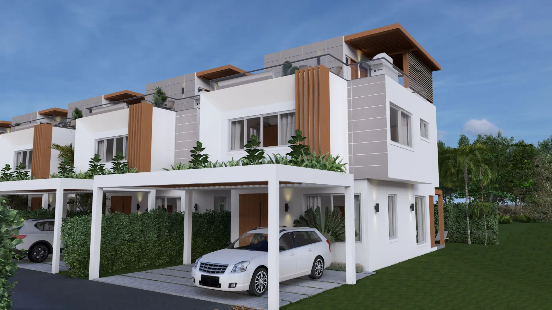 ID , Luxury Bedroom Villa at Palm Oasis Gardens with Beach Shuttle in White Sands, Punta Cana ()